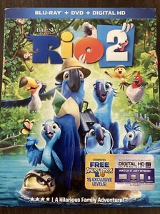 Rio 2 Blu-Ray + DVD + Digital HD - Imagen 1 de 8