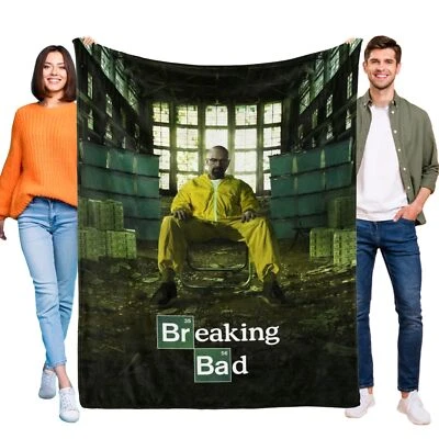 Breaking Bad Blanket Flannel Soft Sofa Bed Throw for Sofa Couch Birthday Gift - Image 1 of 4