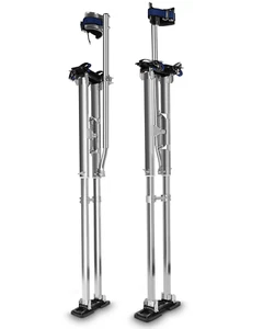 zancos drywall 48" 64" de aluminio ajustable para trabajo pintar drywall tools - Picture 1 of 12