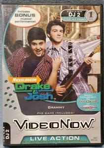 Video Now Drake & Josh Nickelodeon Vol. DVD DJ 2 GRAMMY con juego de acción en vivo - Imagen 1 de 7