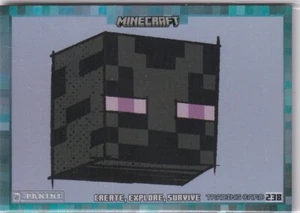 Panini Minecraft 3 Create, Explore, Survive Trading Card No. 238 Enderman Holo - Picture 1 of 2