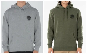 Rip Curl Mens Wettie Mono Hoodie Casual Pullover Fleece Sweatshirt Jumper XS-3XL - Picture 1 of 15