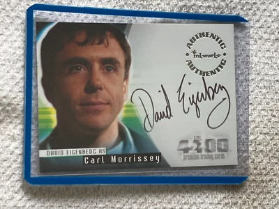 The 4400 Auto #A-8 2006 Inkworks DAVID EIGENBERG as Carl Morrissey NM - Image 1 of 2