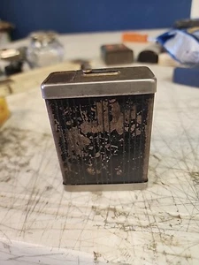 Vintage Rogers Metal Cigarette Pack Case Filtered Size Slyde-Lok 40s To 50s - Picture 1 of 9