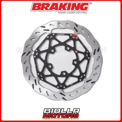 EP070R DISCO FRENO ANTERIORE DX BRAKING KAWASAKI ZX6R NINJA 600 2008 - WAVE FLOT Foto 1 de 4