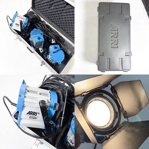 Arri 3 Light Set, 650 Tungsten Fresnel TESTED AND WORKING, NO STANDS - Picture 1 of 1