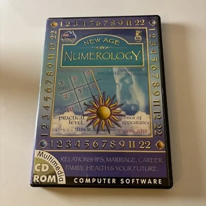 New Age Numerology (2001) PC CD ROM Windows 7 Personality Readings Predictions - Picture 1 of 4