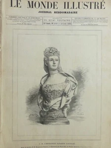 1866 1912 SISSI IMPERATRICE ELISABETH HONGRIE AUTRICHE LOT 11 JOURNAUX ANCIENS - Picture 1 of 11
