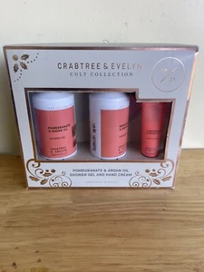 CRABTREE &EVELYN POMEGRANATE &ARGAN OIL SHOWER GEL AND HAND CREAM - Picture 1 of 3