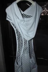 LGBTQ Pineapple White Mesh Hoodie men - Picture 1 of 9