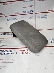 2012-2015 Honda Civic Center Console Lid Armrest Gray Cloth OEM - Picture 1 of 7