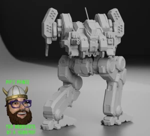 SNS-Prime Sun Spider  Alternate Mech Model For Battletech 6mm-10mm-15mm - Picture 1 of 1