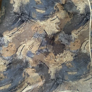 Vintage Fabric Abstract Velvet Mix Upholstery CULP 1998 HUGE PIECE 4+ yds X 56” - Picture 1 of 7