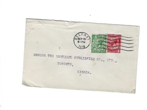GRAN BRETAÑA (Irlanda) 1919 Cubierta enviada desde Belfast a Canadá - Imagen 1 de 2