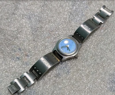 RELOJ RARO Storm lazer burbuja ledy lupa y acero 29 мм Foto 1 de 4