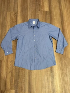 Camisa Brooks Brothers Para Hombres 16 2/3 L Ajuste Regente No Hierro Elástico Vestido Supima - Imagen 1 de 6