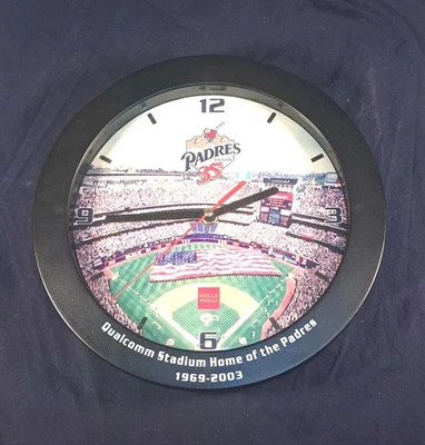 San Diego Padres Qualcomm Stadium 35th Anniversary Clock  - Image 1 of 3