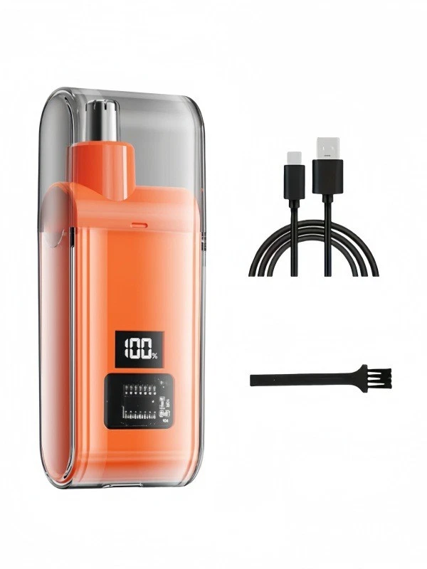 Recortadora de pelo nariz lavable recargable con cuchillas reemplazables para uso doméstico Foto 1 de 4