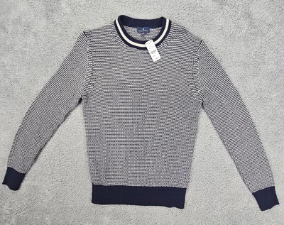 Suéter Brooks Brothers Para Hombre’s S Mezcla de Lana Merino Cuello Redondo Pullover Nuevo con Etiquetas Foto 1 de 4