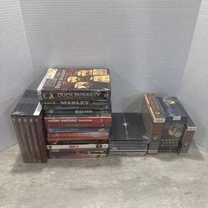 SEALED Random Media Lot DVDs & CD Audiobooks 26 Pieces. Reseller Lot. - Imagen 1 de 5