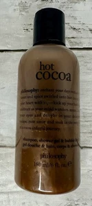 Champú gel de ducha y baño de burbujas PHILOSOPHY HOT CACOA 3 en 1 6 OZ SELLADO - Imagen 1 de 4