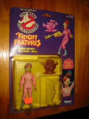 Kenner Real Ghostbusters Fright Features 1986 vintage Janine Melnitz nuevo en tarjeta Foto 1 de 4