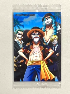 Straw Hat Crew - N No.11 - One Piece Itajaga Wafer Card Sealed Japanese - Picture 1 of 2