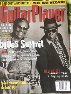 VINTAGE 1993 GUITAR PLAYER MAGAZINE B.B KING JOHN LEE HOOKER BLUES STEELY DAN 24 - Picture 1 of 4