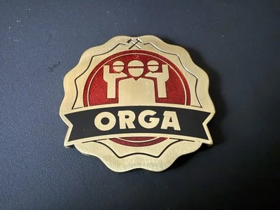 Sehr Seltene Project Glück Auf 2016 Orga Geocoin - Bild 1 von 2