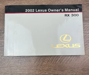 2002 Lexus RX 300 Owners Manual 02 Lexus RX 300 Manual - Bild 1 von 8