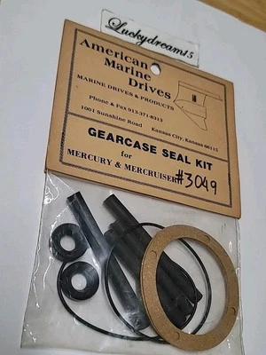 KIT DE SELLO DE ACCIONAMIENTO MARINO AMERICANO #3049 reemplaza propulsores de mercurio Foto 1 de 4