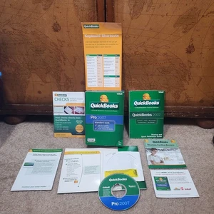 INTUIT Quickbooks Pro 2007 Windows W/ License Key - Picture 1 of 7