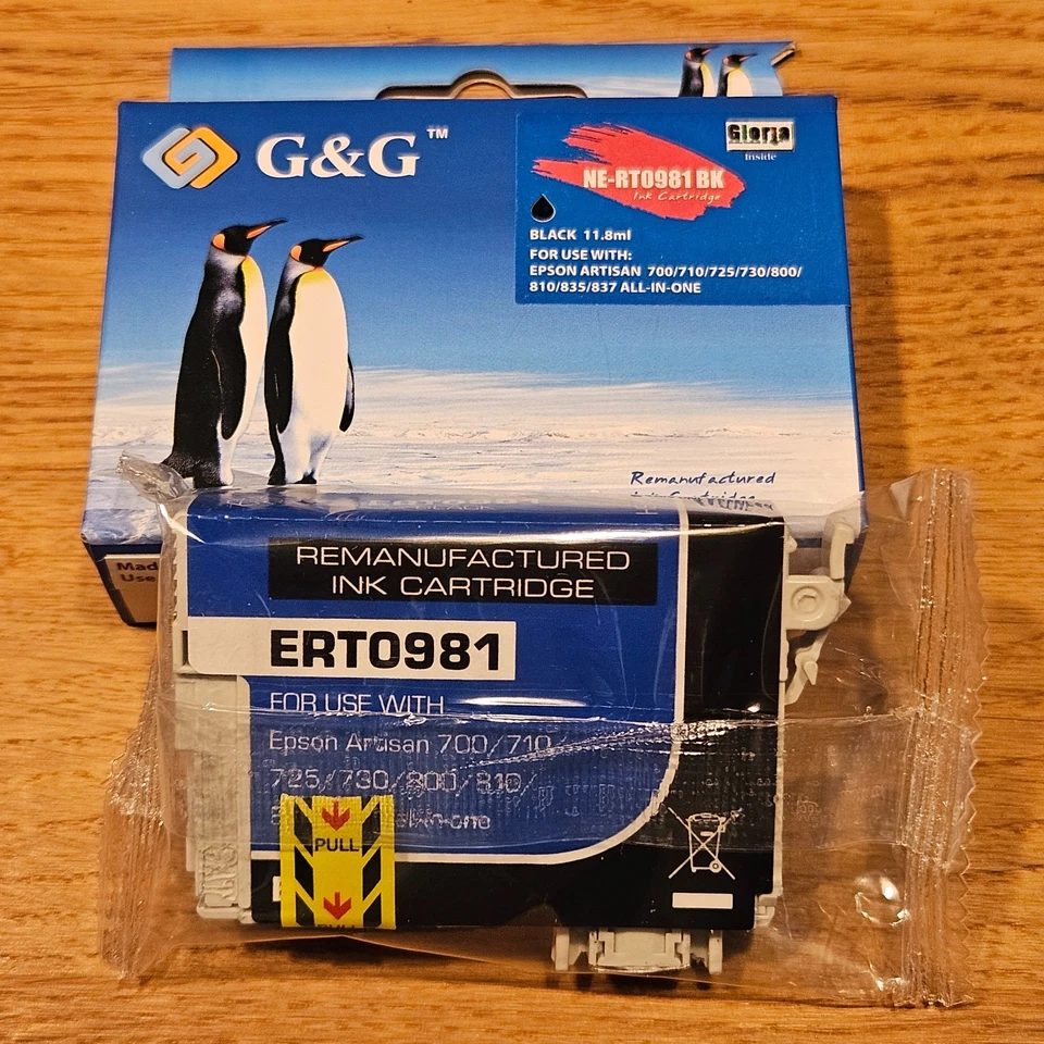 Cartuchos de tinta negro/color para Epson Artisan 700 710 725 730 800 810 835 837 (T99) Foto 1 de 1