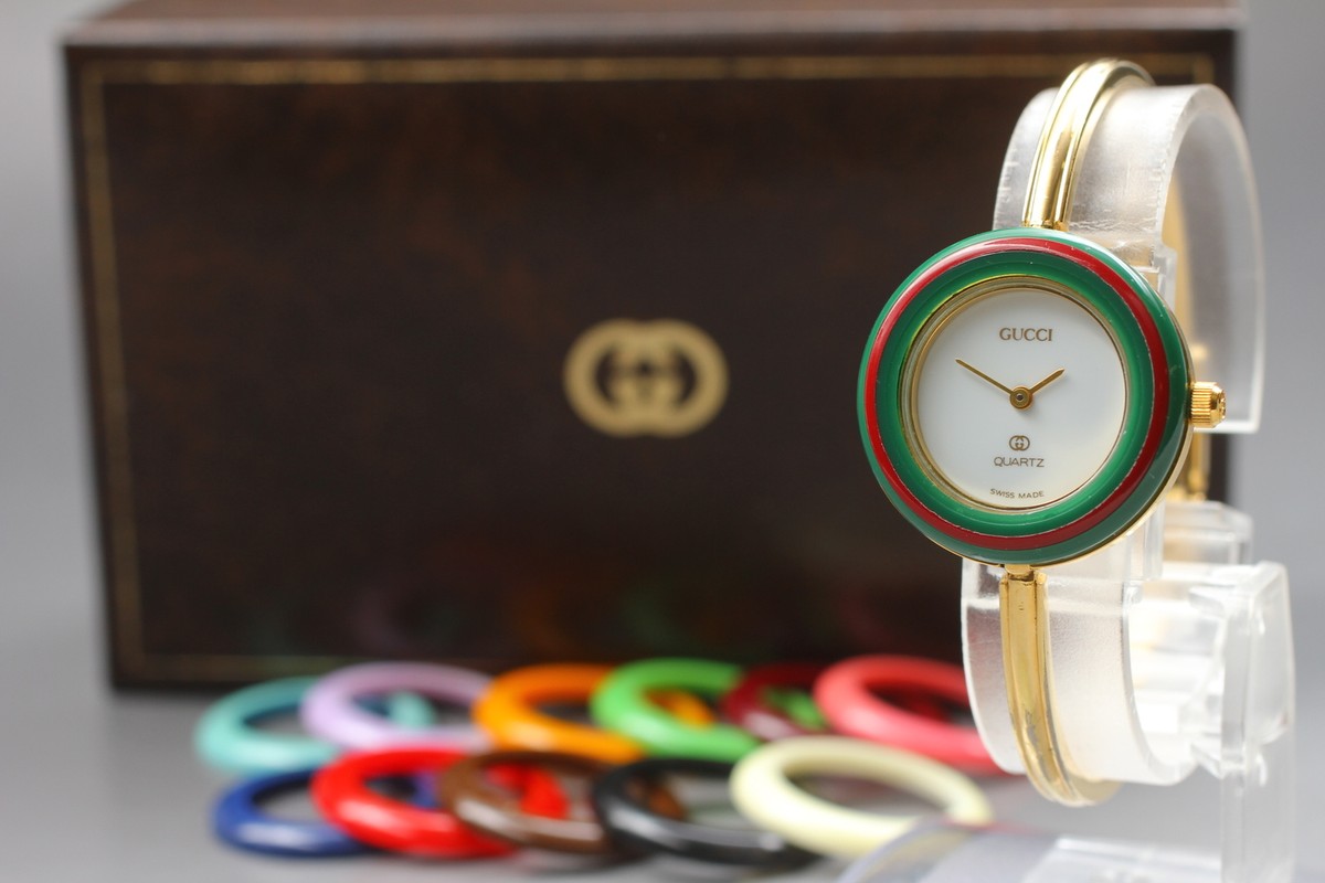 Gucci Gold Plated Band Quartz Wristwatches for sale | eBay Gucci Gold Plated Band Quartz Wristwatches for sale | eBay