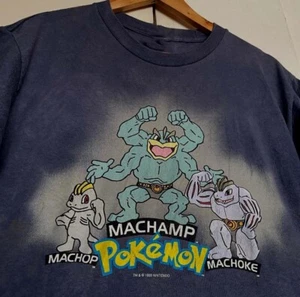 Camiseta Machamp Line 1999 De Colección, Camiseta de Algodón Pokénmn Reimpresión Regalo Abanico Talla S-4XL - Imagen 1 de 6