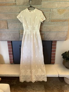 Alden’s Vintage Handmade Lace Dress 1960s (rare!) - Picture 1 of 7
