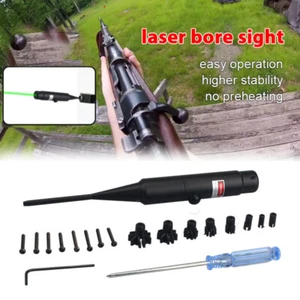 Hunting Green Laser Boresighter with On Off Switch for .177 to .50 Caliber - Picture 1 of 6