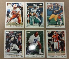 1995 Topps Football Cards Complete Your Set U-Pick #1-250 FREE SHIPPING !!!