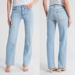 Pantalones de mezclilla RAG & BONE NUEVOS CON ETIQUETAS Hattie tiro medio pierna recta talla 25 precio de venta sugerido por el fabricante $258 - Imagen 1 de 7