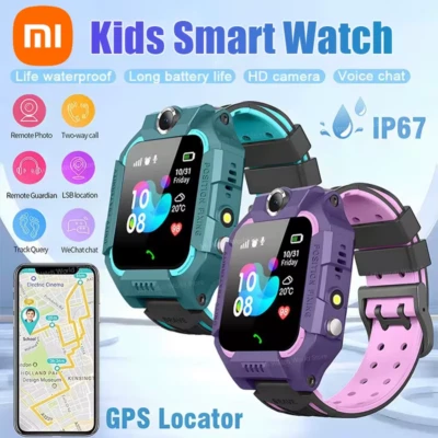 ANGEL WATCH Kids 4G Smartwatch Xiaomi GPS SOS Call Camera Waterproof SIM Tracker Gift Watch