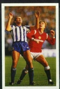 Scarce Trade Card of Neil Webb, Football 1986