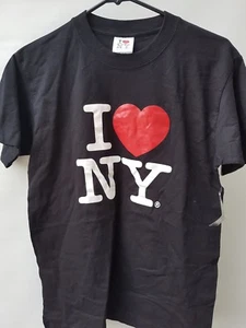 I LOVE NY T-shirt - NEW YORK classic brand Authentic Big Apple (Small) - Picture 1 of 5