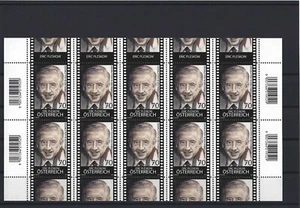 2014 Österreich ANK 3160 Österreicher in Hollywood Nr. 6 Eric Pleskow - Bild 1 von 2