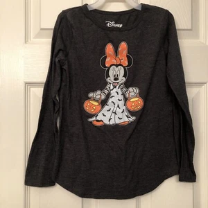 DISNEY Girls 6X MINNIE MOUSE HALLOWEEN GLOW IN THE DARK FAMILY FUN - Picture 1 of 4