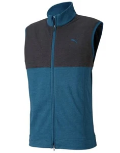 PUMA 597127 Golf Cloudspun Warm Up Vest Digi-Blue ( XL ) - Picture 1 of 1