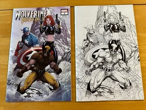 Wolverine Madripoor Knights #1 - Michael Turner Color & Sketch cover - Set Of 2 - Picture 1 of 7