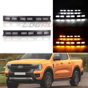 Para Ford Ranger Wildtrak 22+ LED DRL Parachoques Delantero Parrilla Luz Señal de Giro Lámpara - Imagen 1 de 11