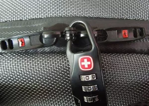 2x Lucchetto da viaggio combinazione lucchetto bagaglio valigia vacanza borsa cabina - Foto 1 di 7