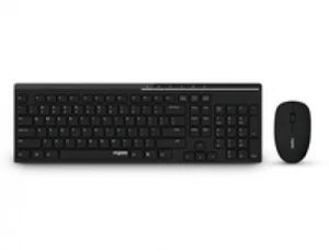 RAPOO X8100 - Deskset ottico wireless, wireless nero - (LAYOUT DEU - QWERTZ) - Foto 1 di 1