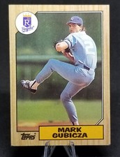 Mark Gubicza 1987 Topps Kansas City Royals MLB Baseball #326 Sports Cards